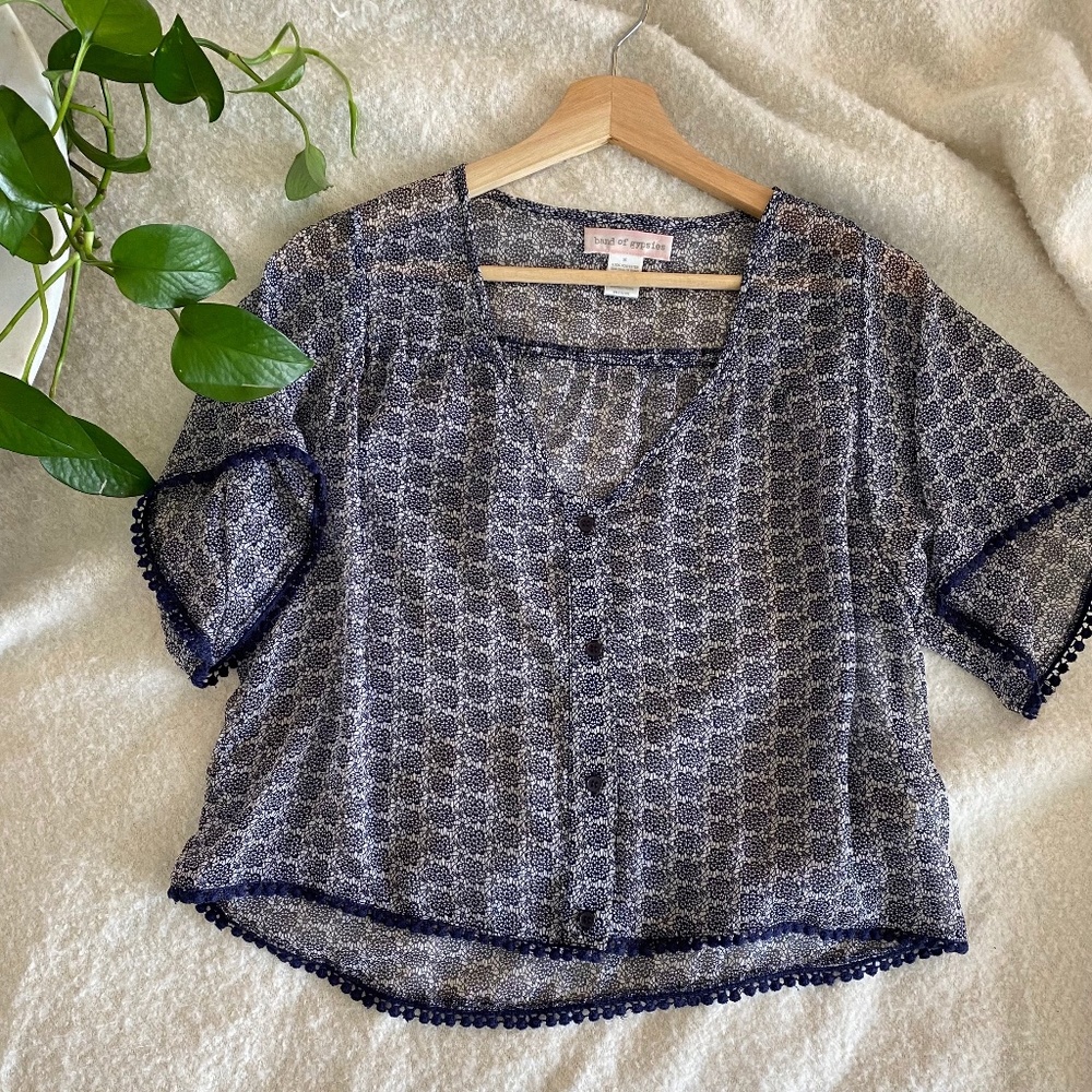 Band of Gypsies Boho Blouse